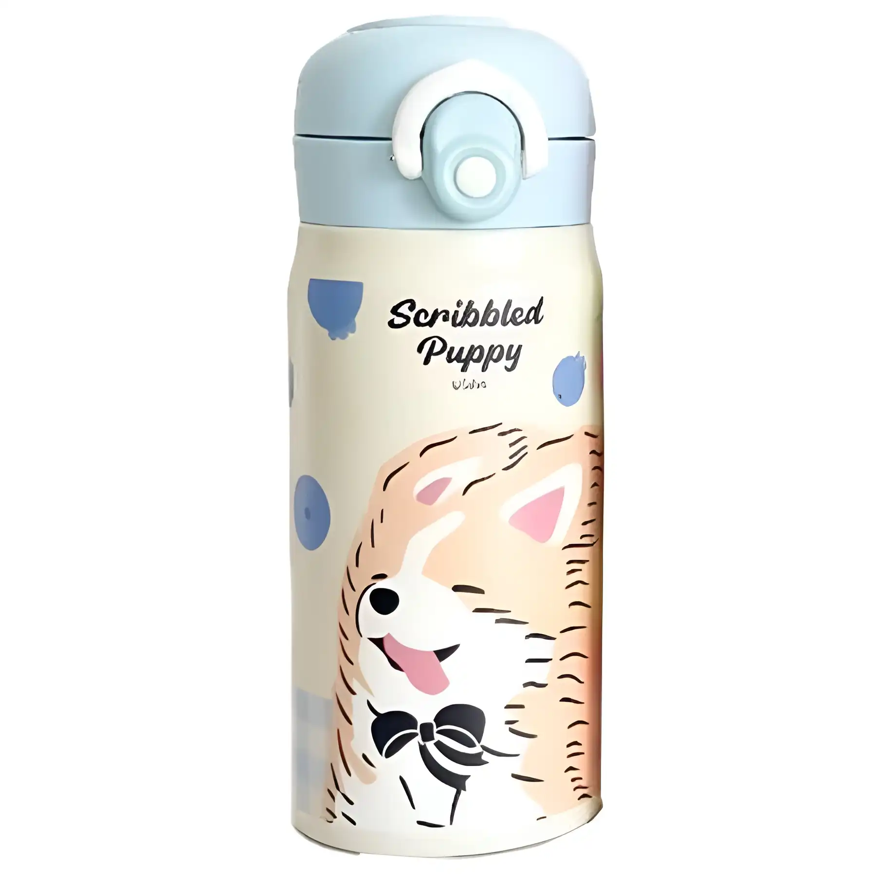 HSCUP travel mug with straw