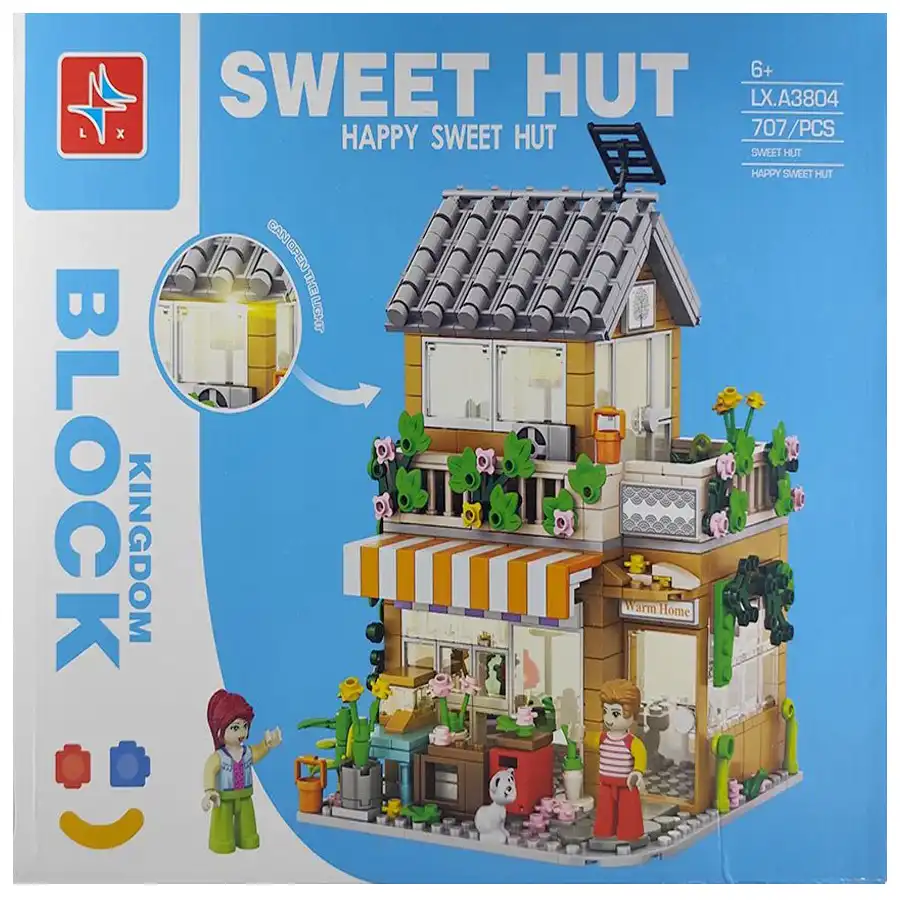Lego 717 Piece Restaurant Model 3804