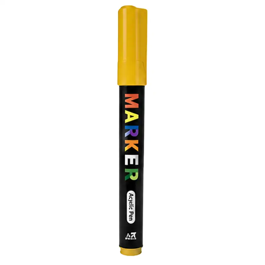 M&G acrylic marker, model 12376, yellow ...