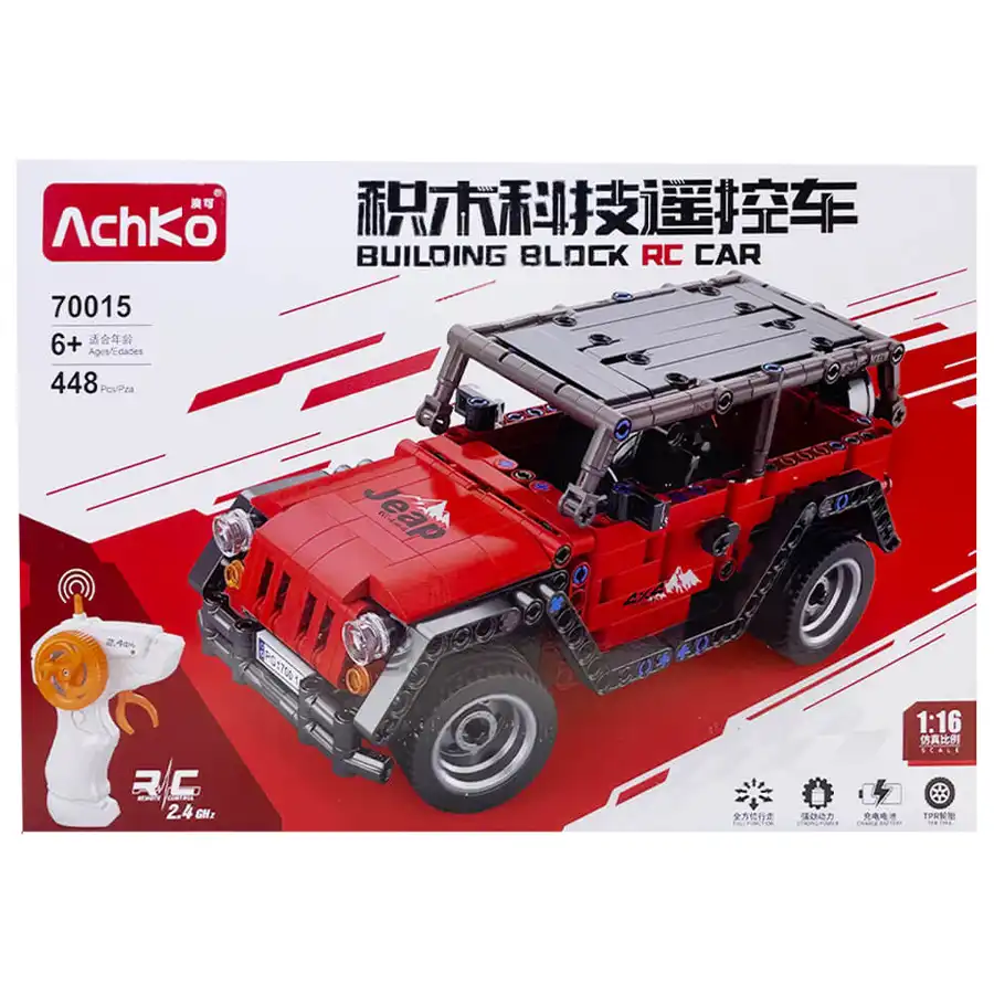 Lego 443 pieces Red Jeep Model 70015