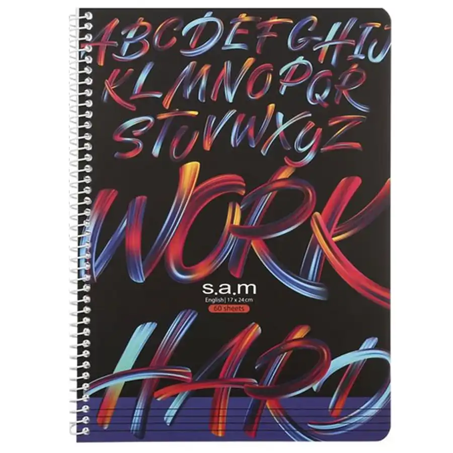 Nahal 4-line 60-page watercolor notebook