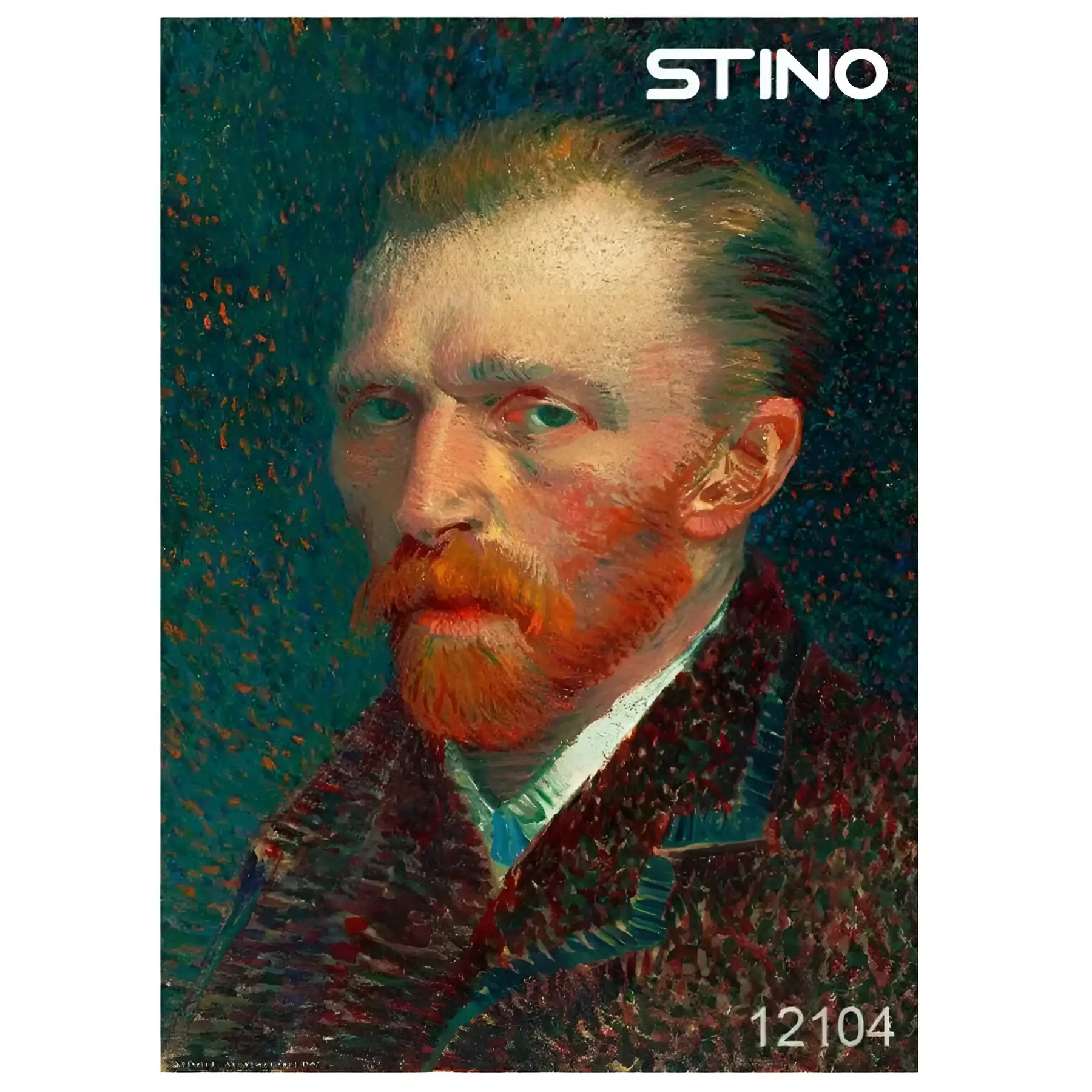 500-piece glass puzzle by Stino, Van Gogh design 12104