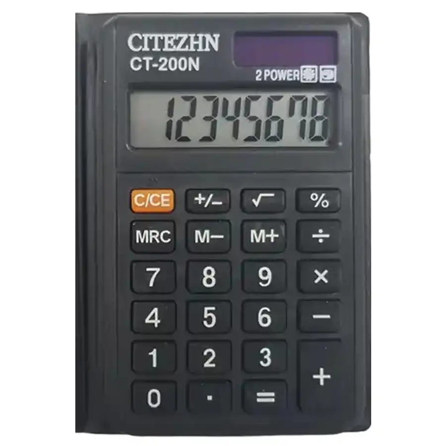citizen-calculator-model-ct-200n
