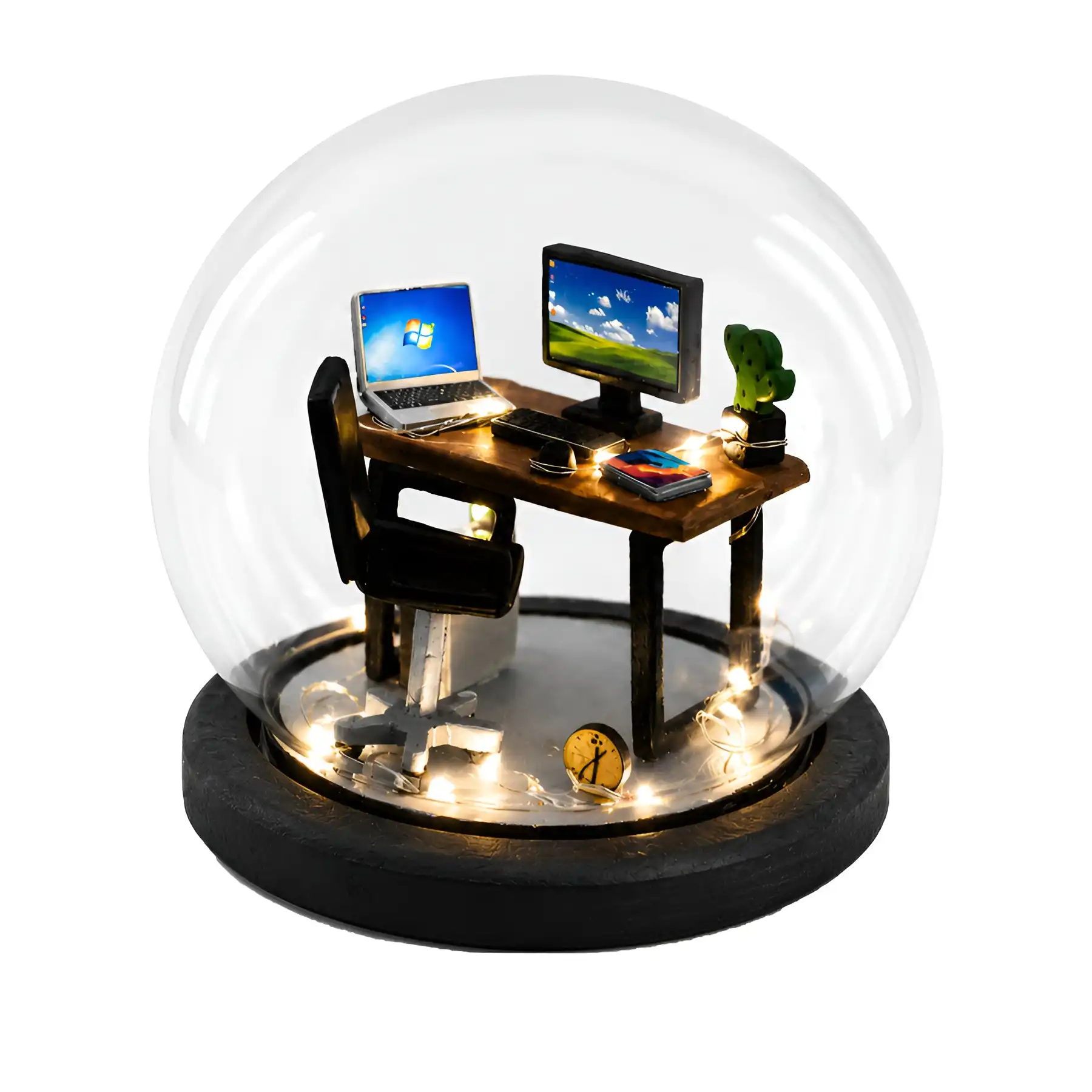 Miniature ball, computer engineer model, size 15