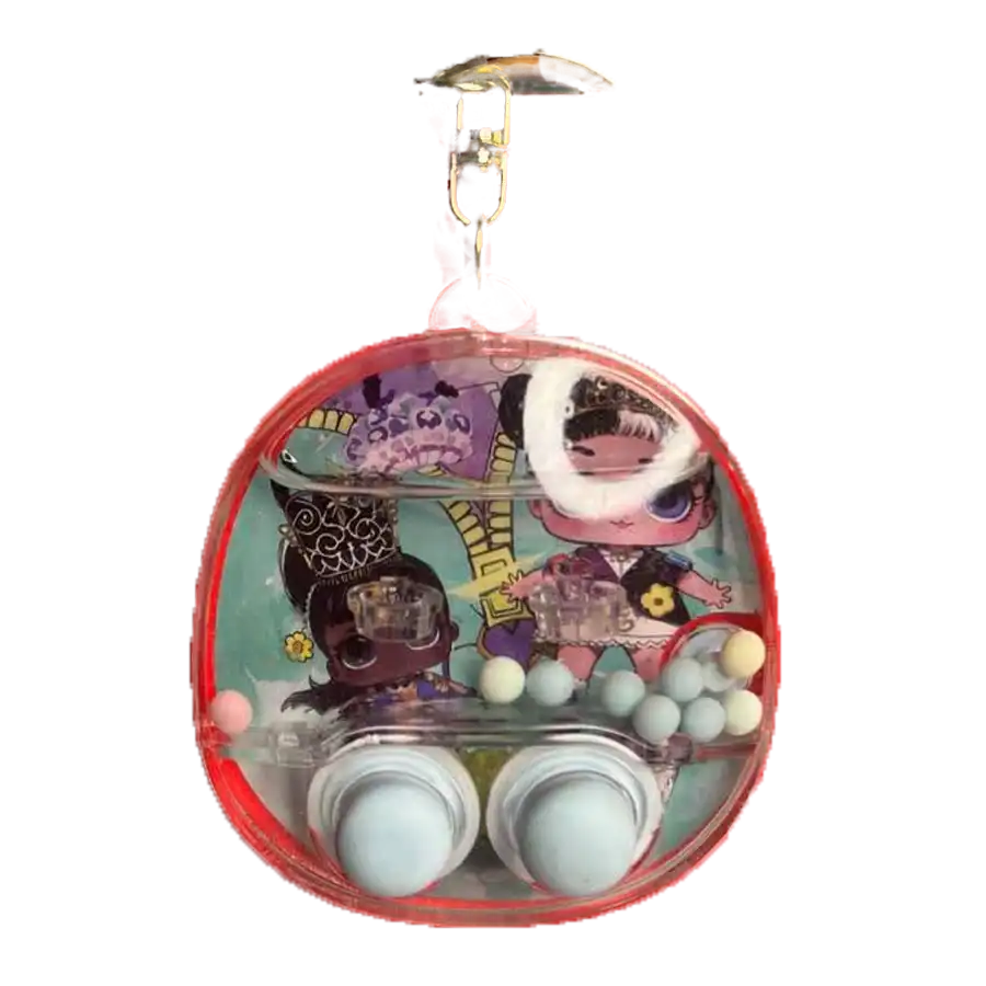 Fancy aquarium design keychain