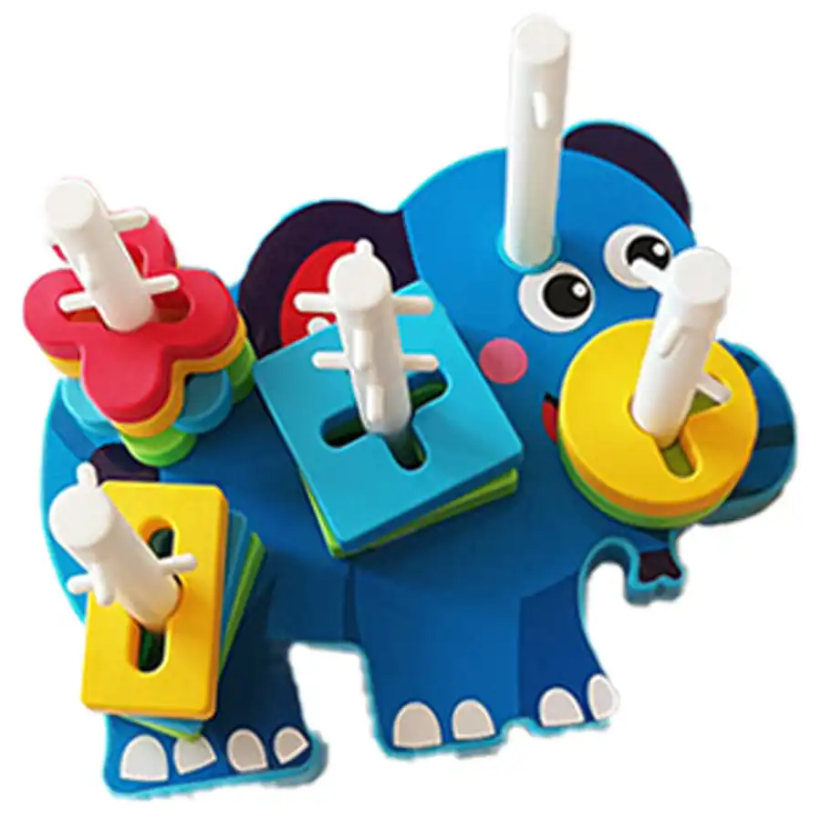 Educational game Monty the elephant model game