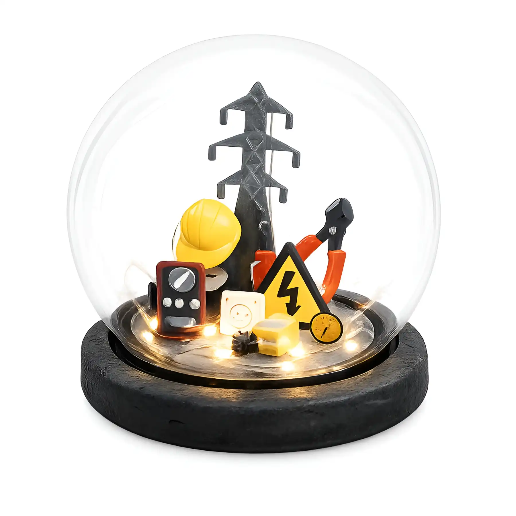 Miniature ball of thread, electrical engineer model, size 15