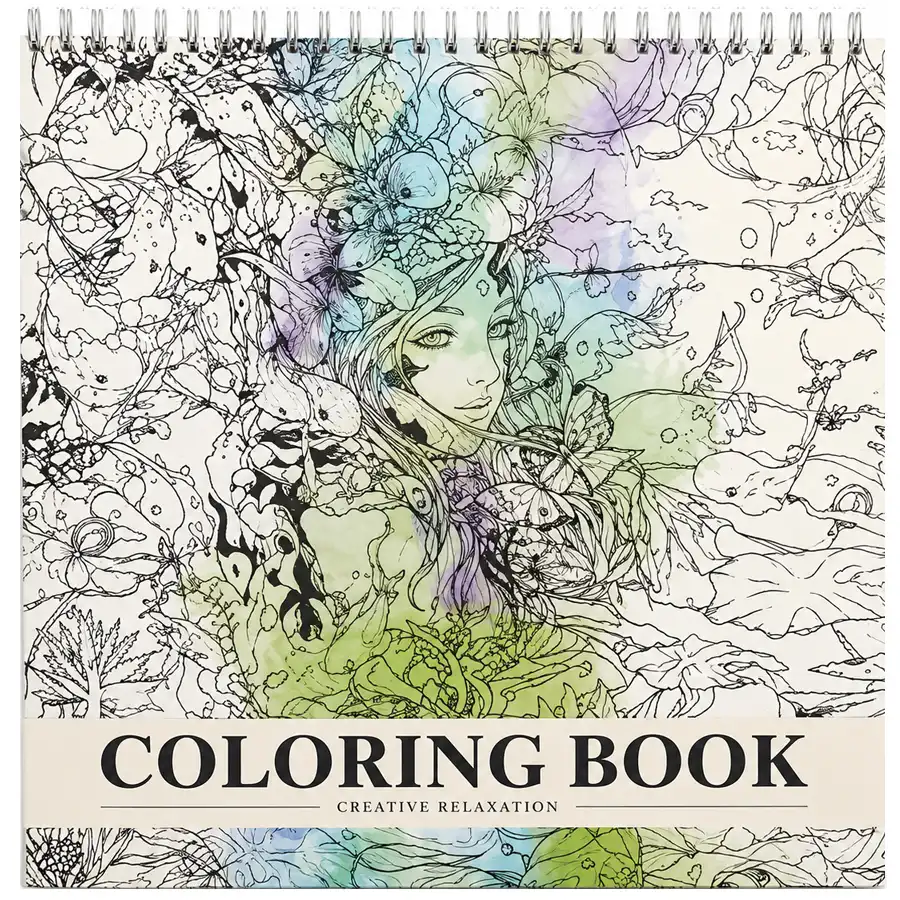 OCEAN Series Palette Coloring Book