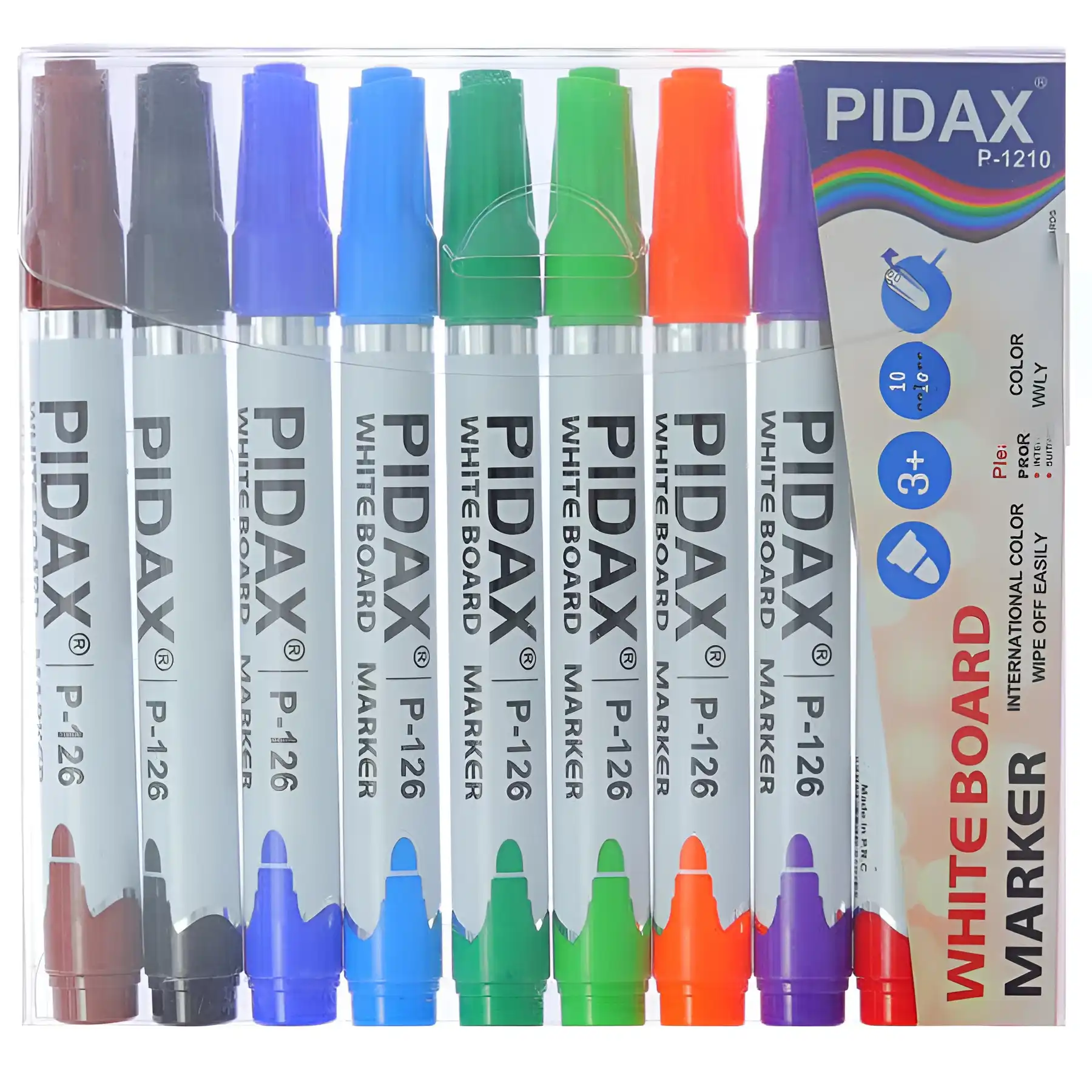 10-color whiteboard marker