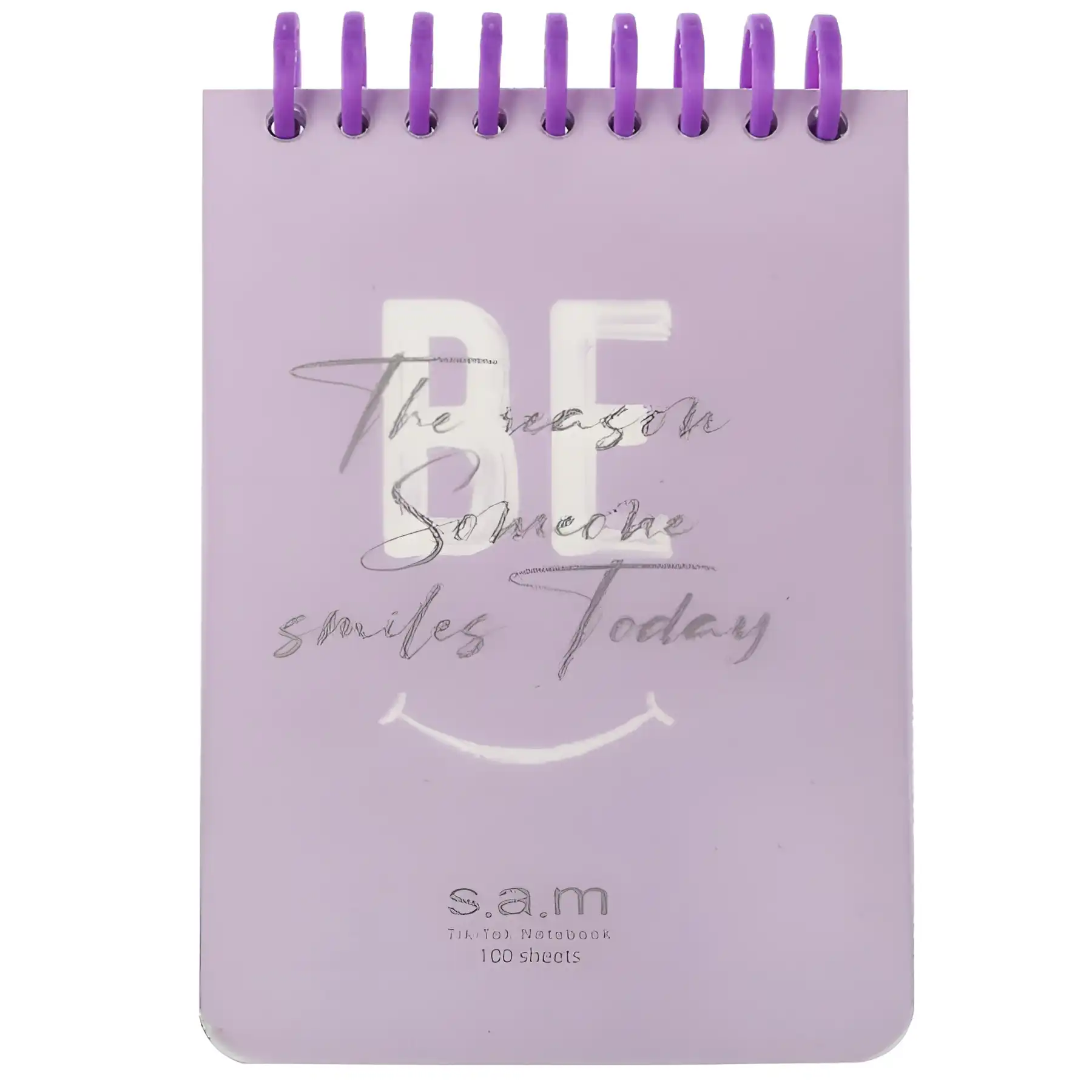 Sam's 100-sheet slide notebook