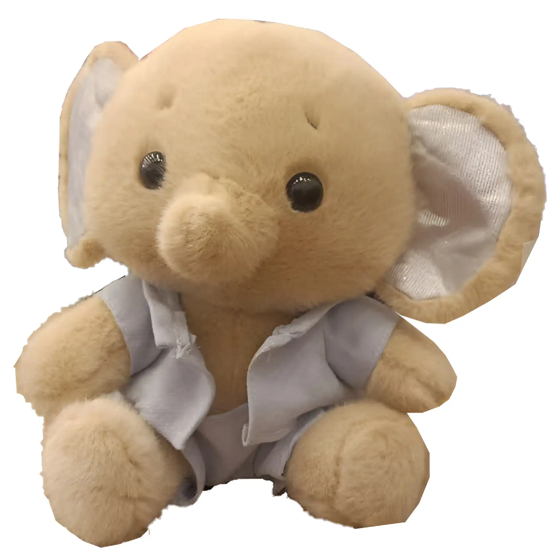 25 cm square-shaped elephant doll