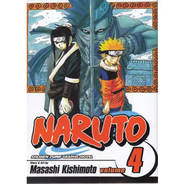 Naruto 4 manga collection book by Masashi Kishimoto