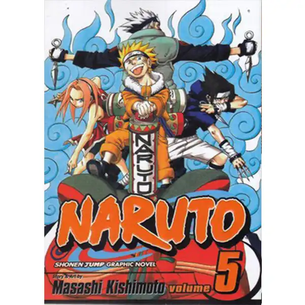 Naruto 5 manga collection book by Masashi Kishimoto