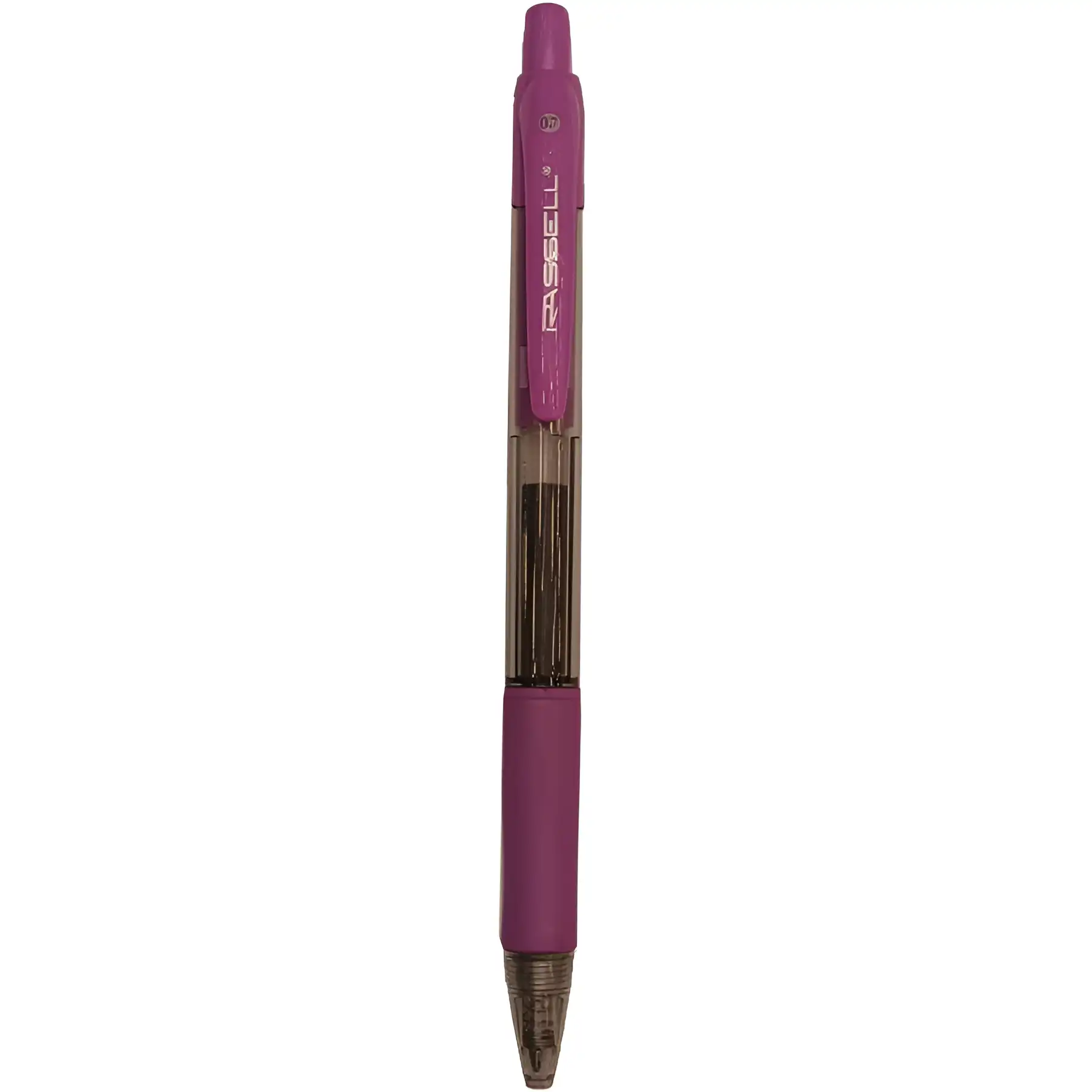 Russell 0.7 dark purple color pen