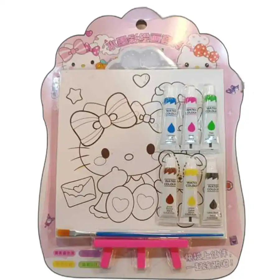 Kitty coloring page