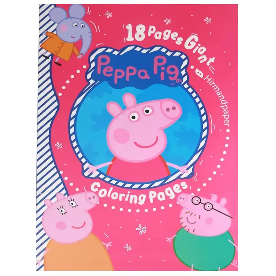 Peppa Pig Coloring Book by Hirmand Publishing