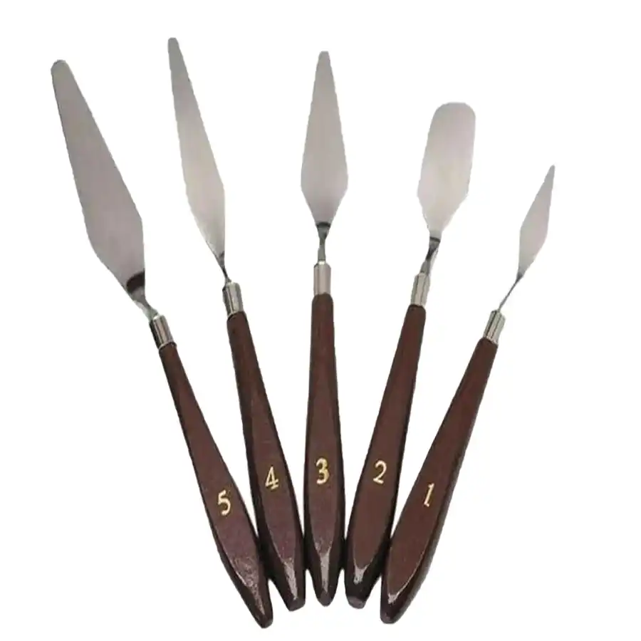 Pars Artist Painting Palette Knife Model 2012 Pack of 5
