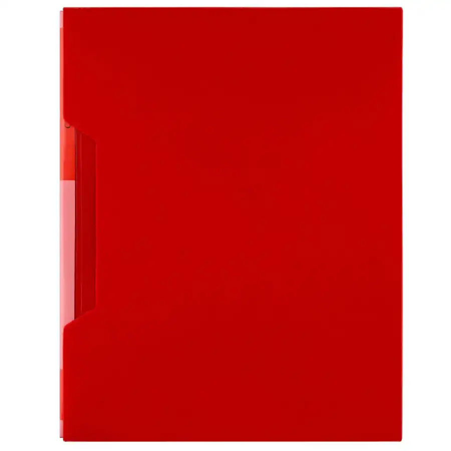 Clearbook 100 sheets Papco model A4-100M red color