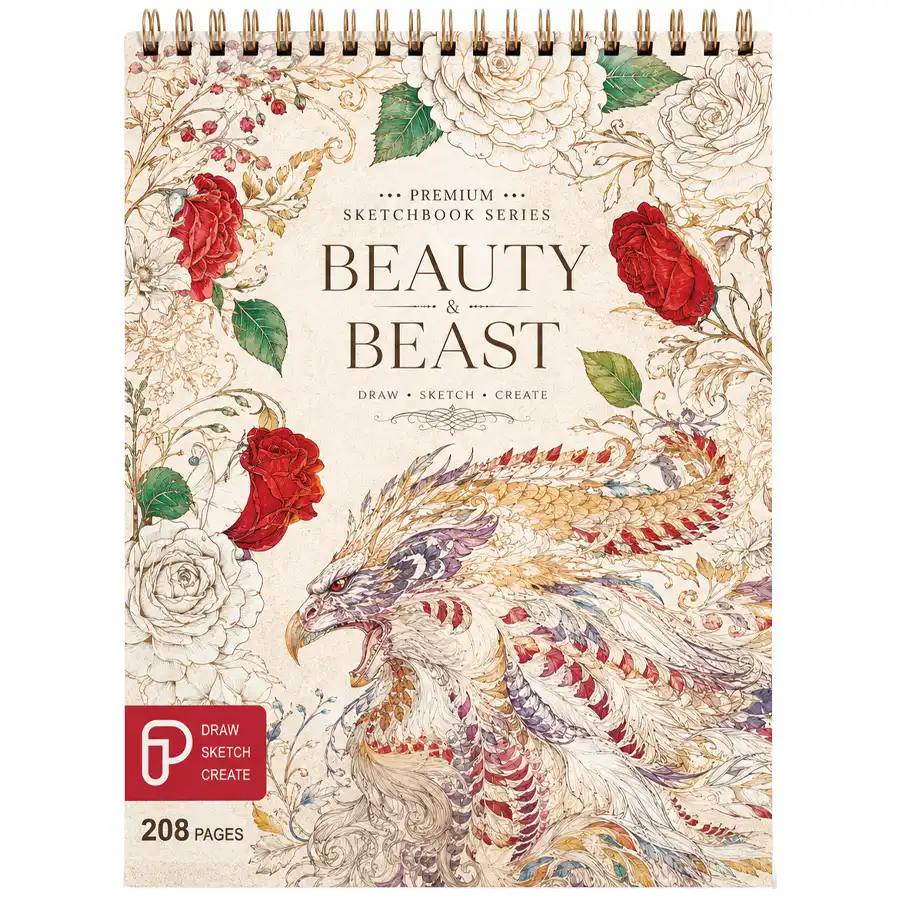 BEAUTY BEAST Series Palette Coloring Book