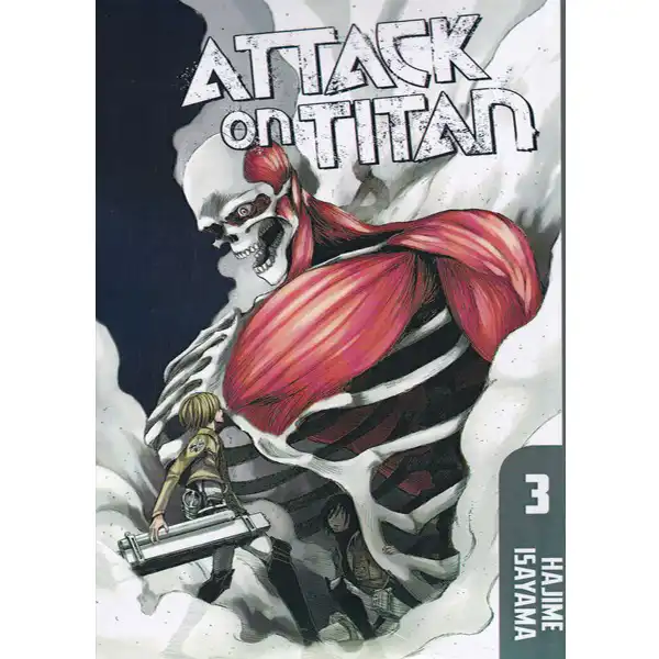 Attack On Titan 3 manga collection book by Hajime Isayama