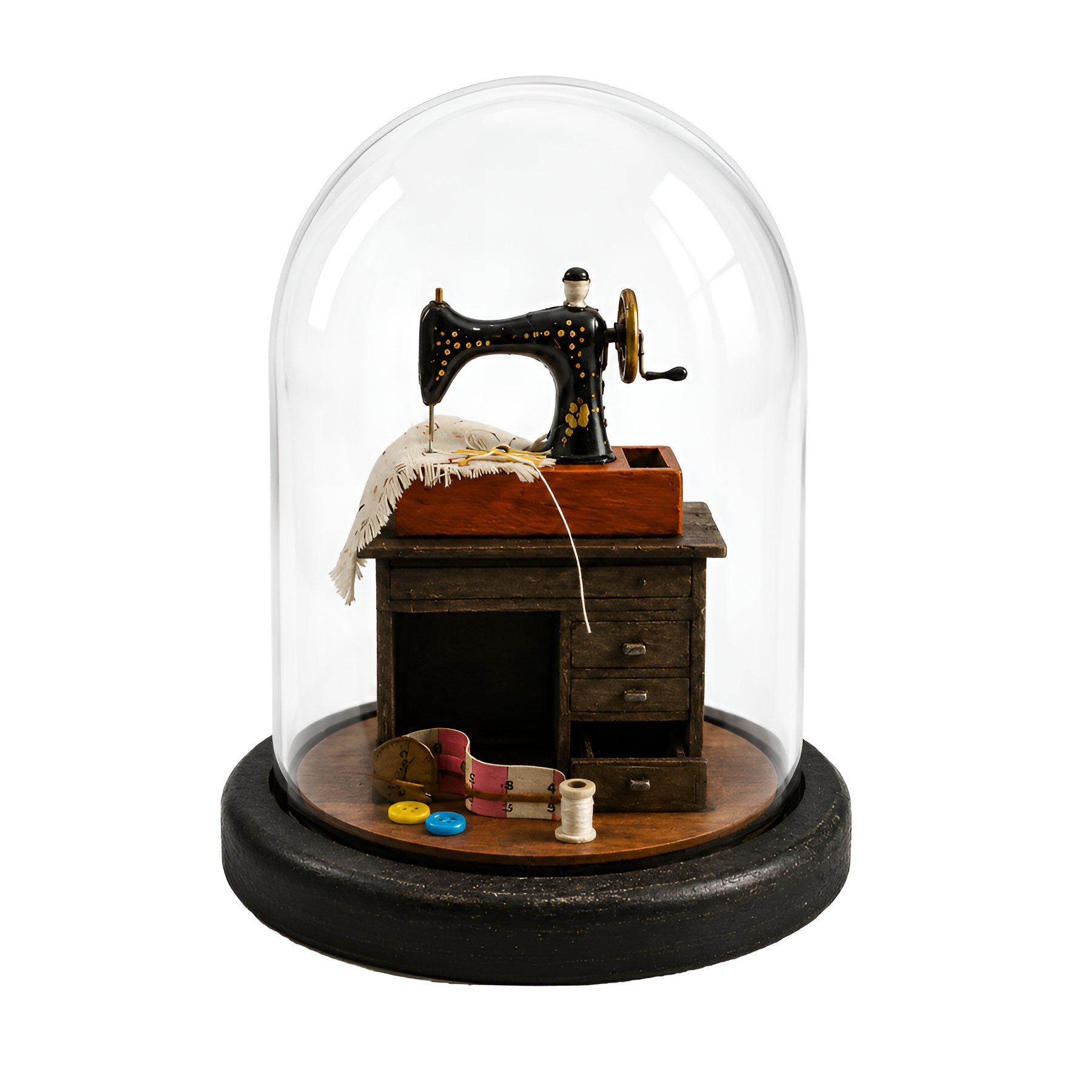Miniature sewing machine model ball size 15
