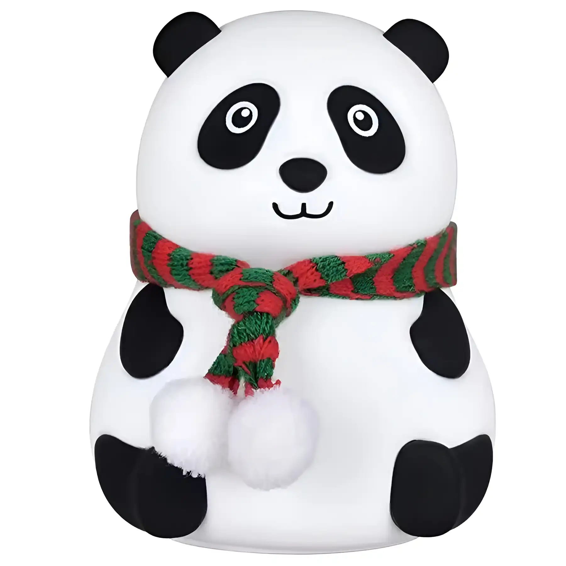 Panda night light with scarf