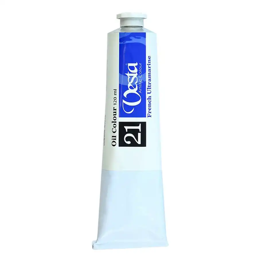 Vesta oil color french ultramarine code 21 volume 120ML