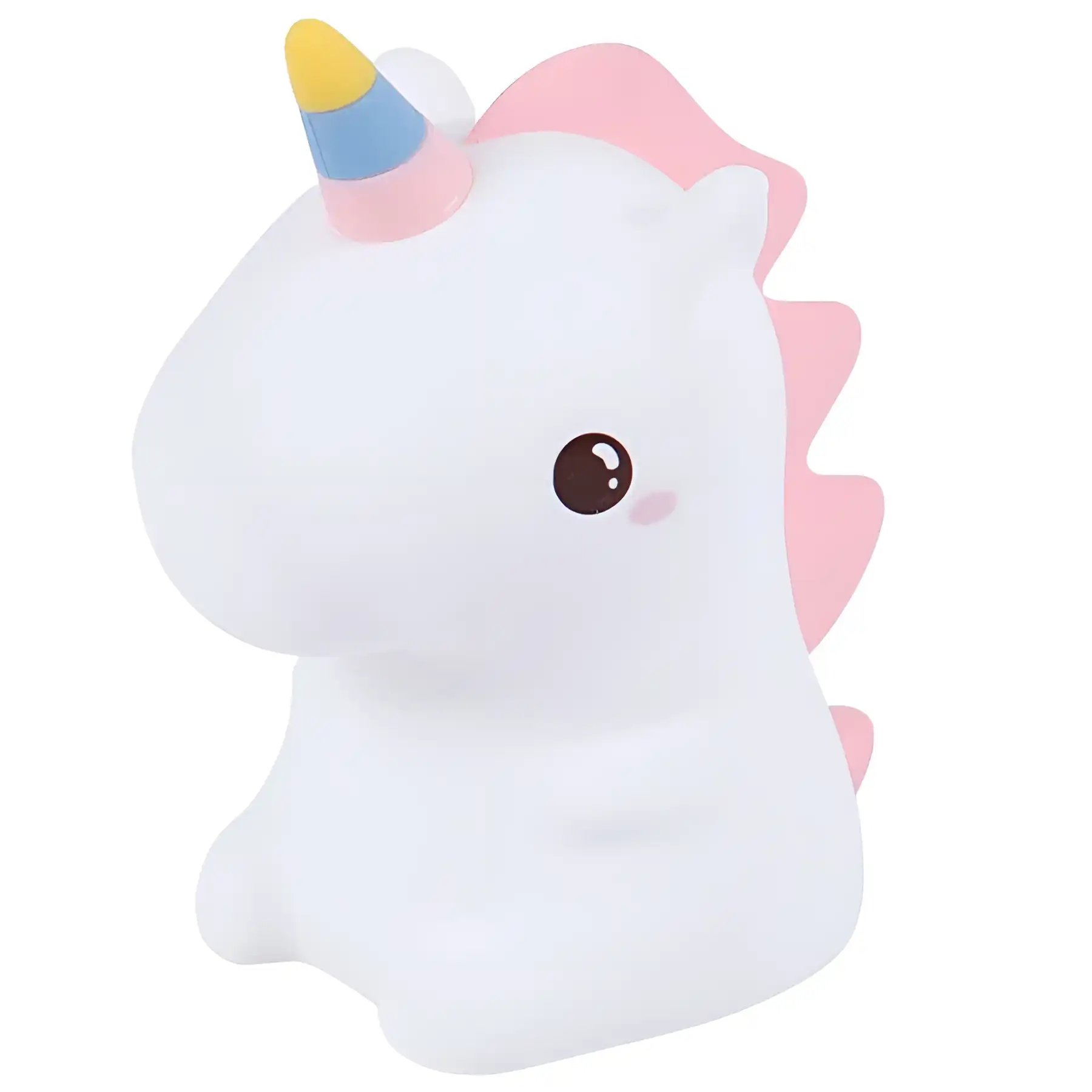 White unicorn night light