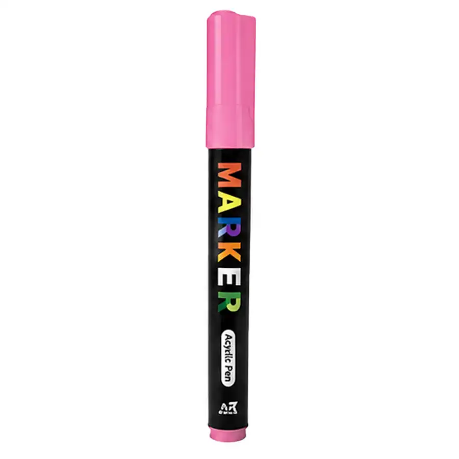 M&G acrylic marker, model 12376, orange color