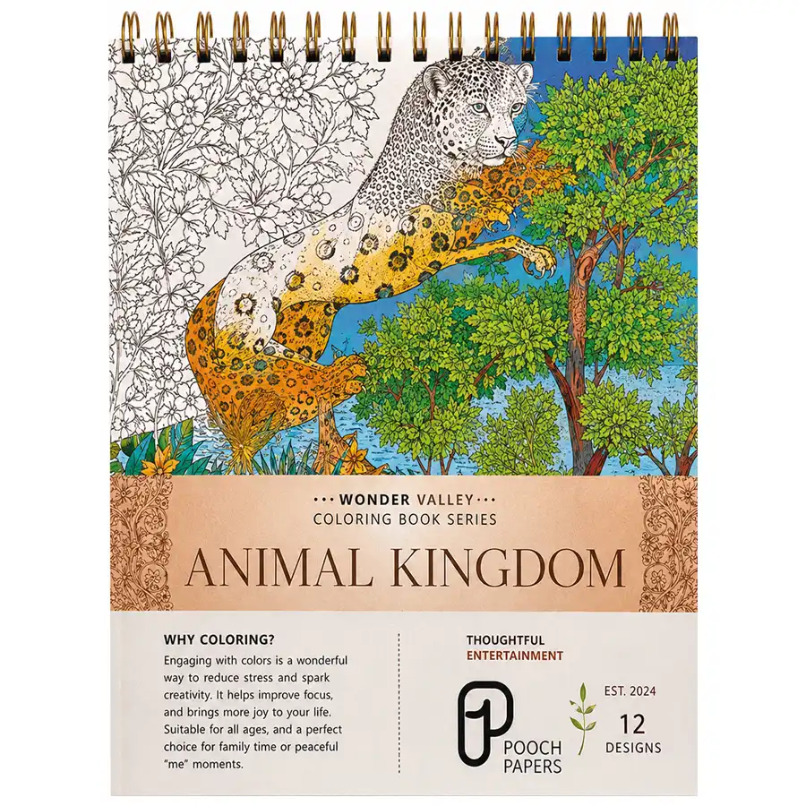 ANIMAL KINGDOM series palette coloring book