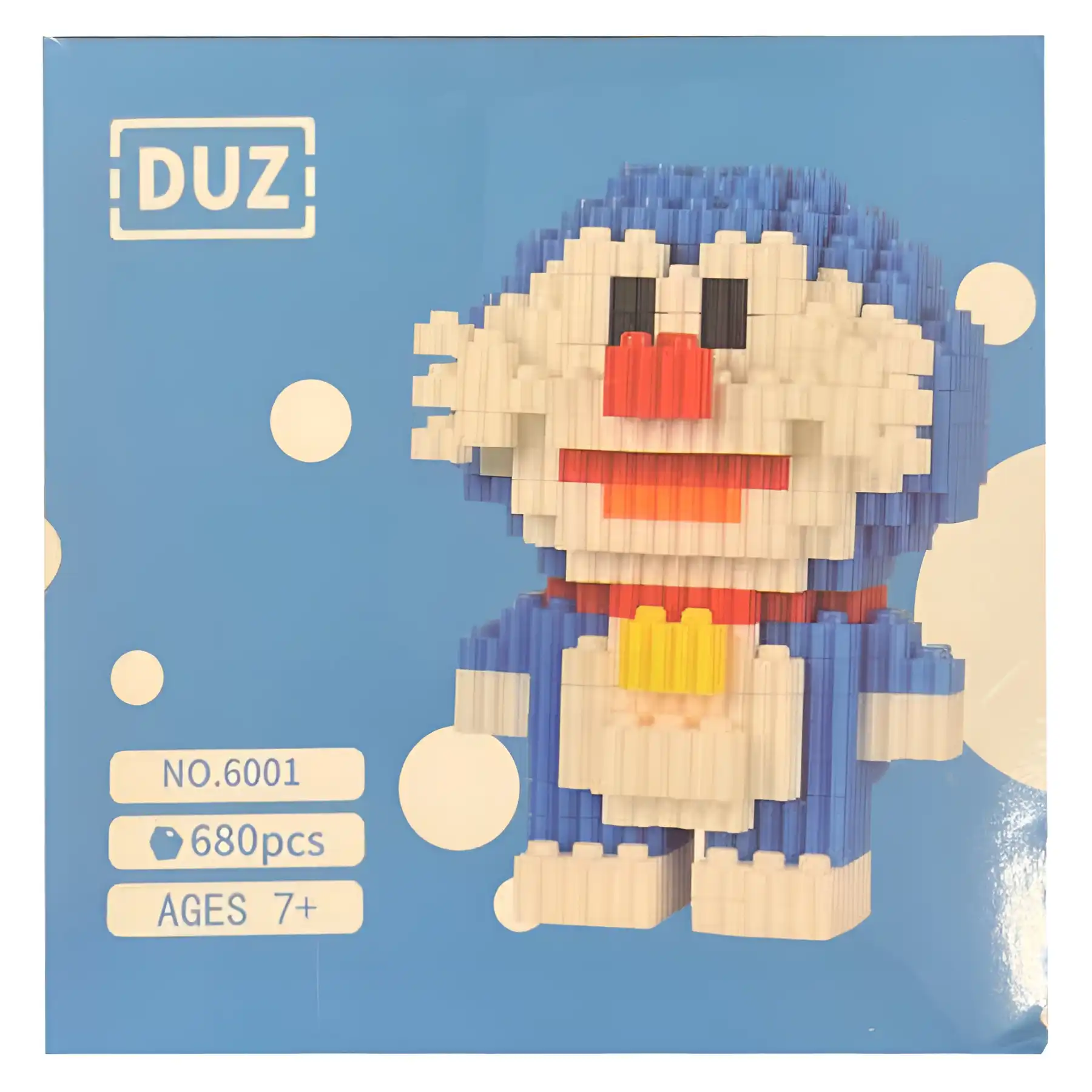 Lego 680 pieces Mini Doraemon model 6001