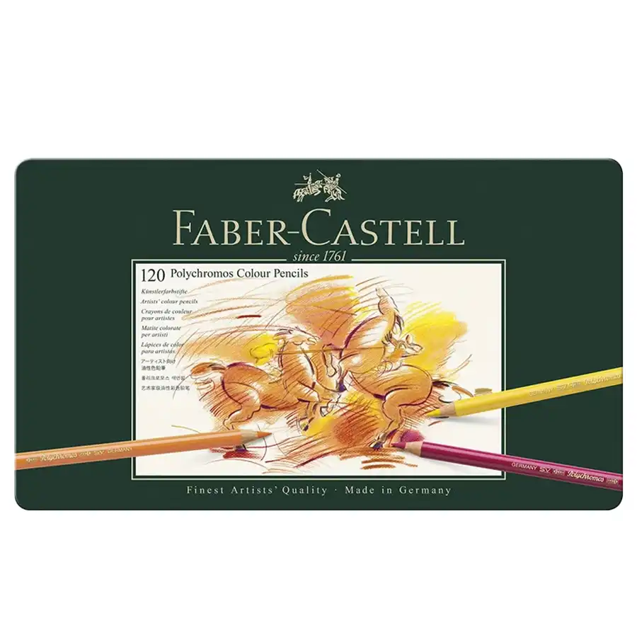Faber-Castell POLYCHROMOS 120-color colored pencils