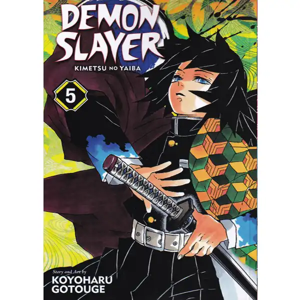 DEMON SLAYER 5 manga series book by Koyoharu Gotuge