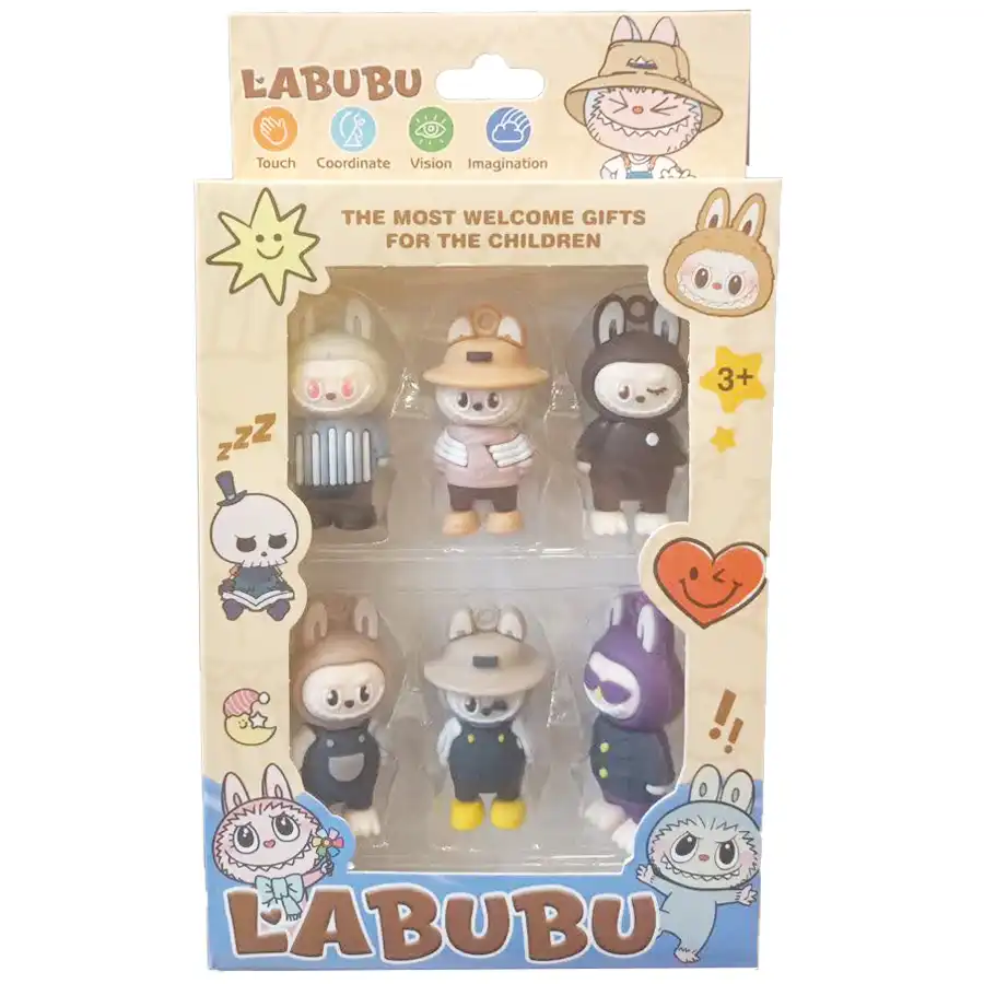 6-piece Lobo figure