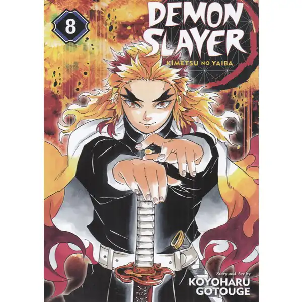 DEMON SLAYER 8 manga collection book by Koyoharu Gotuge