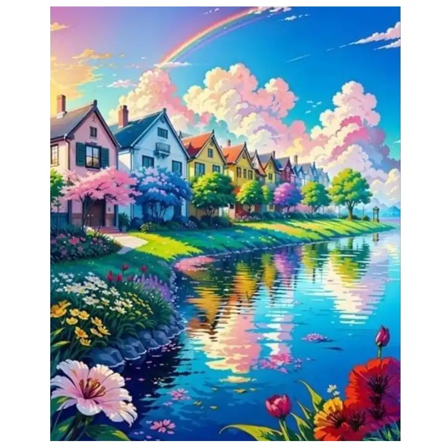 Native diamond painting
