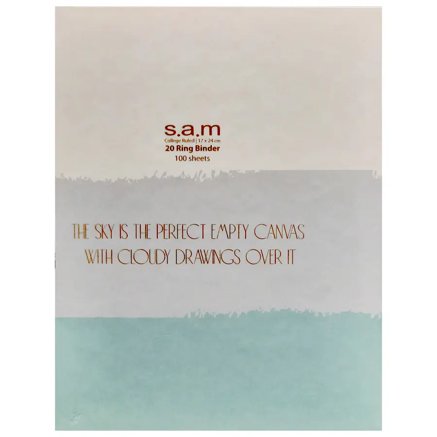 26-ring binder