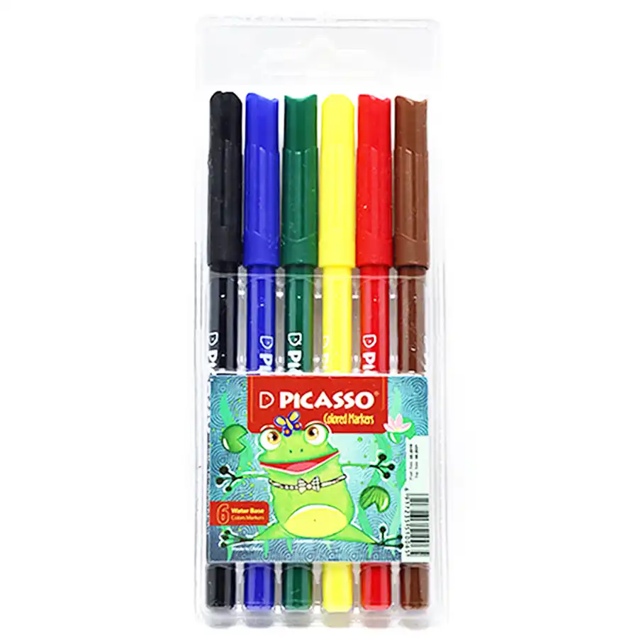 6-color Picasso FINE TIP color marker