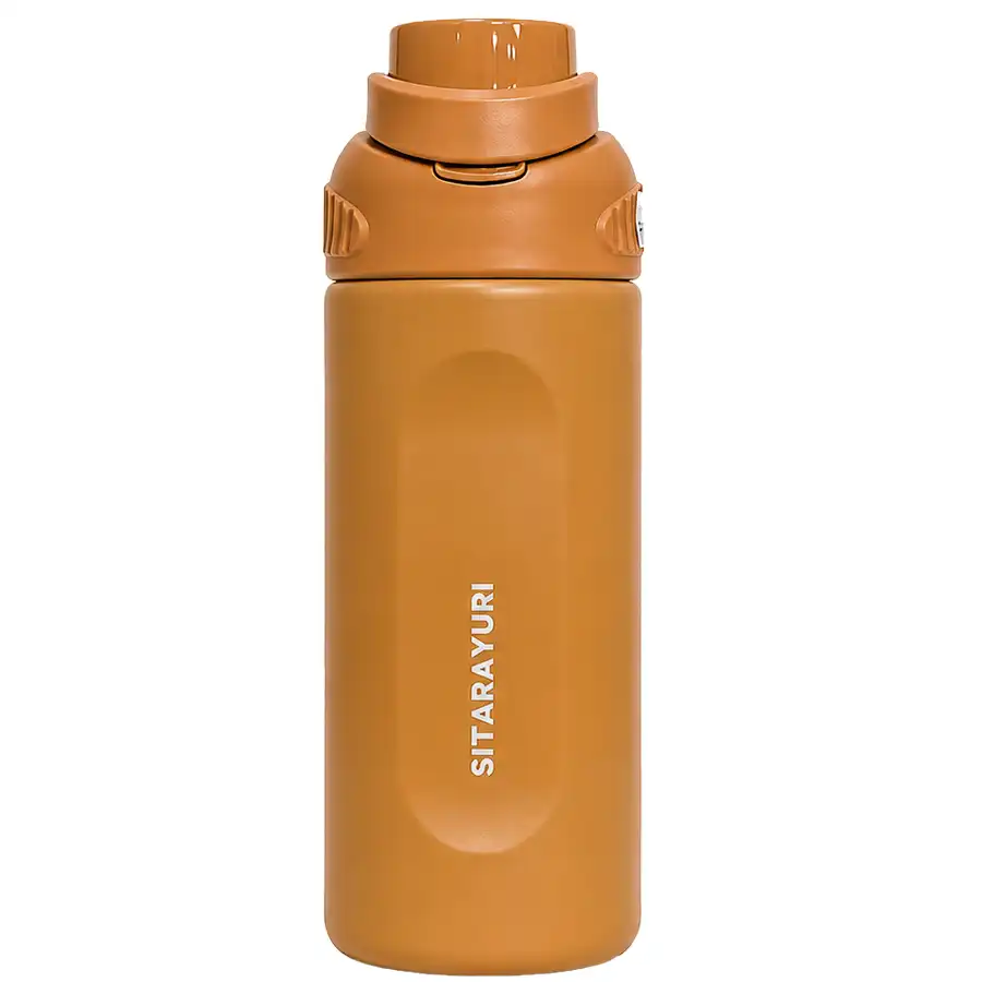 Sitarayuri travel mug, model VT4899, capacity 580 ml, brown color