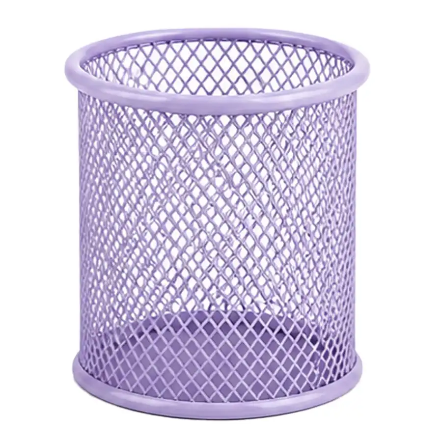 Corona lace pen holder in pastel purple color