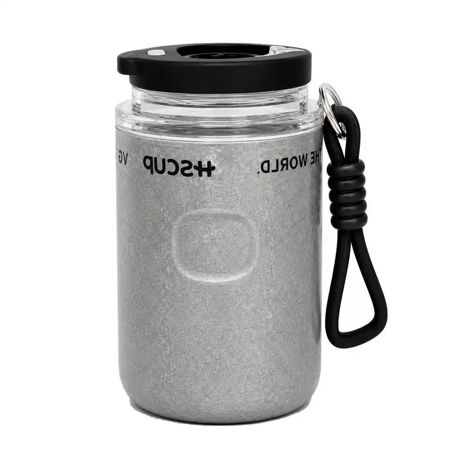 HSCUP travel mug, dual-mode model, HSCUP, capacity 260 ml, steel color