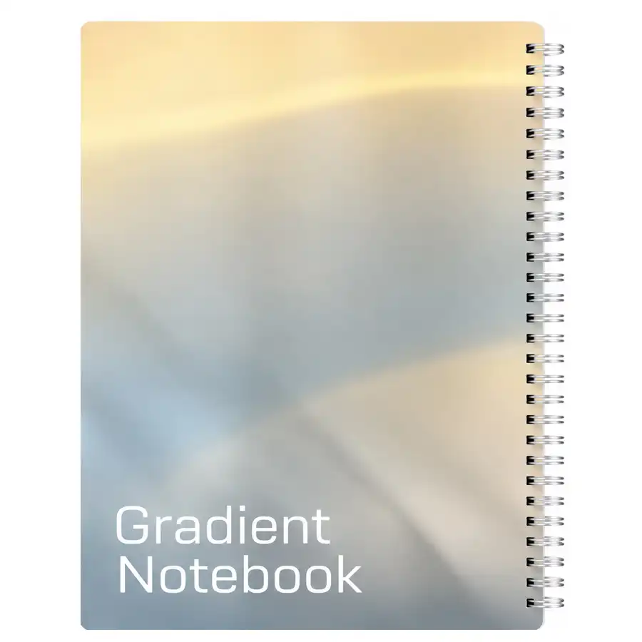 Iman 100-page notebook, model 0503, yellow-green color