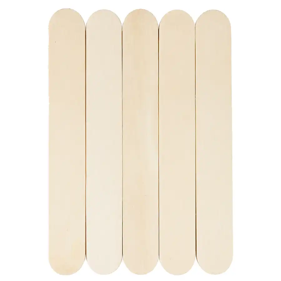 White Popsicle Sticks – Pack of 40
