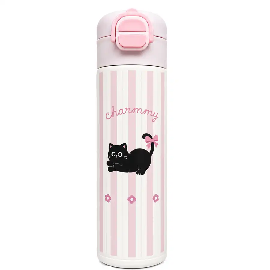 Novelty Dual-Mode Travel Mug – 520ml Capacity – Design No. 2
