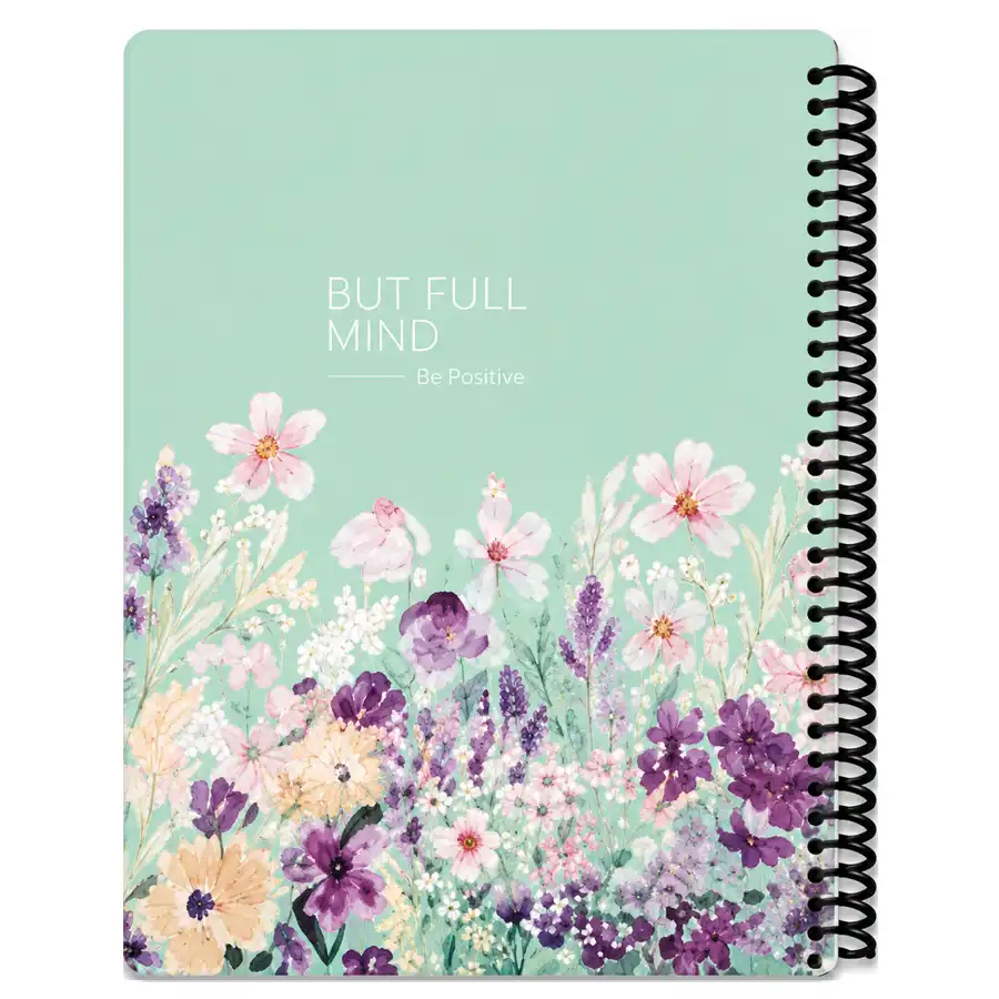 Peel 100-Sheet Exercise Book – "Flow" Model, Design No. 4