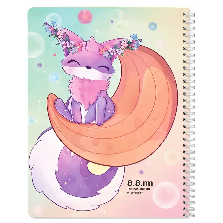 Rahali drawing notebook, 50 sheets, fox design
