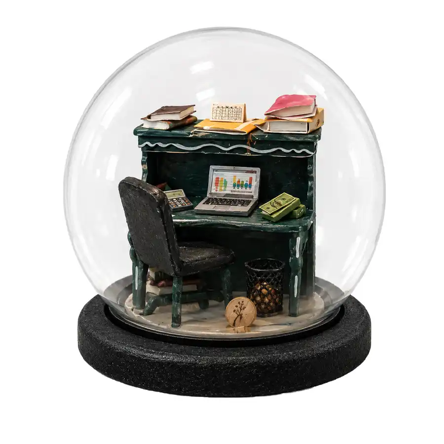 Miniature ball, accountant model, size 15