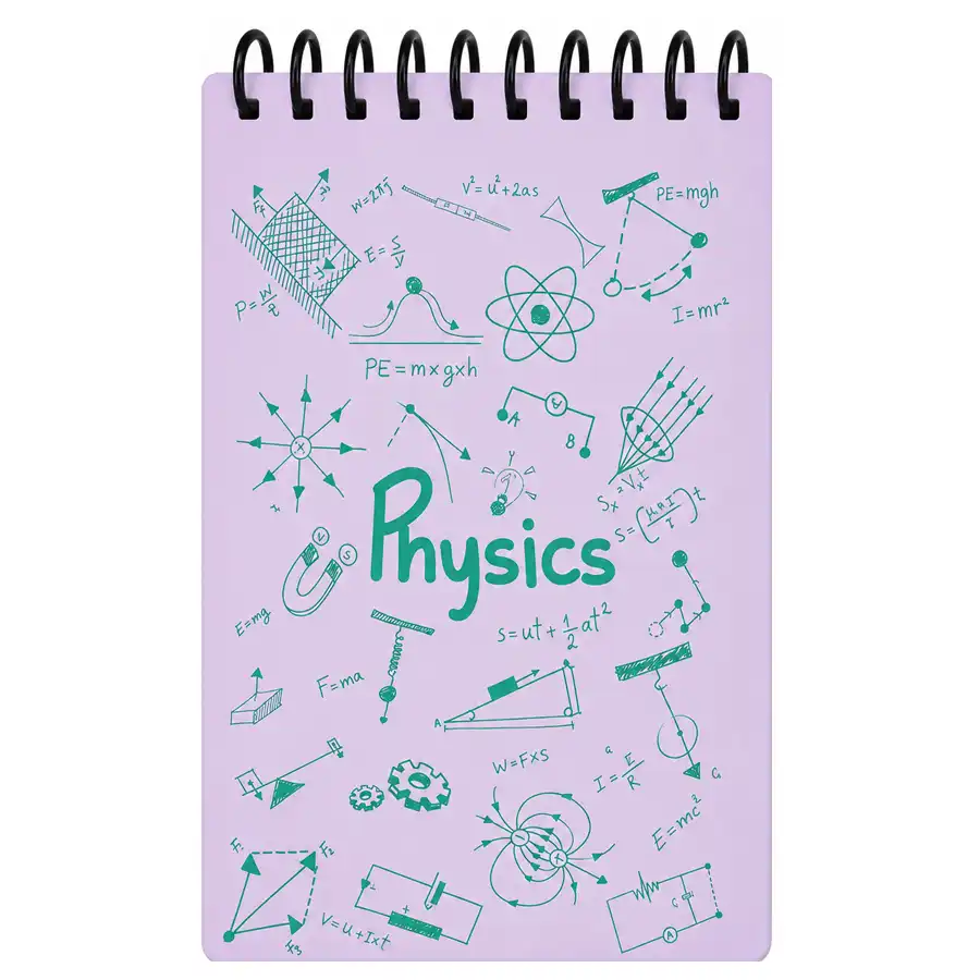 a6-dot-grid-notebook-100-sheets-physics-model-pink