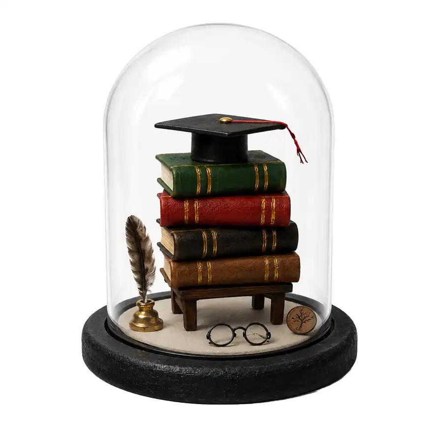 Miniature science and knowledge model ball, size 15