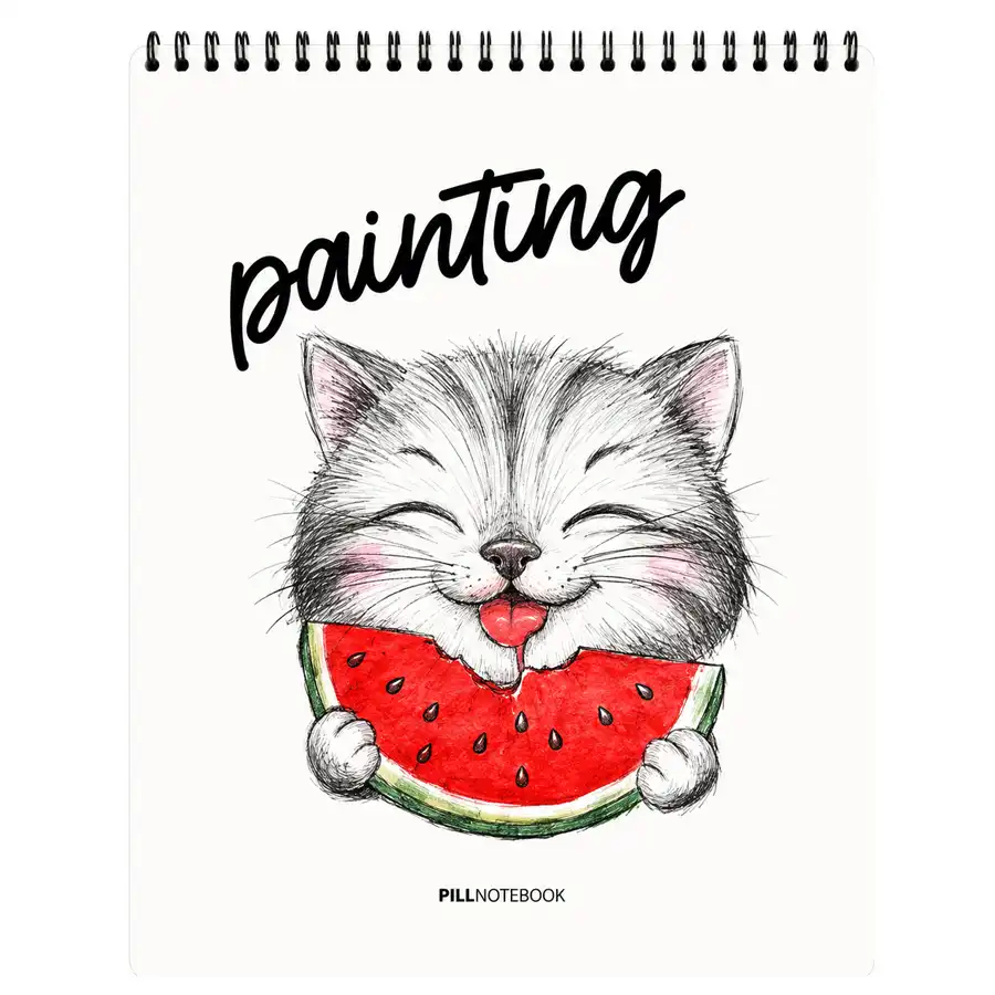 Drawing notebook, 50 sheets, design number 1